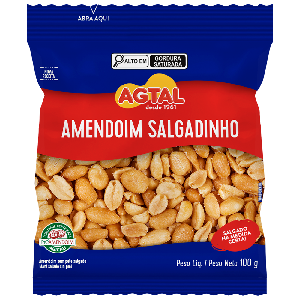 Amendoim Salgadinho Agtal 100g