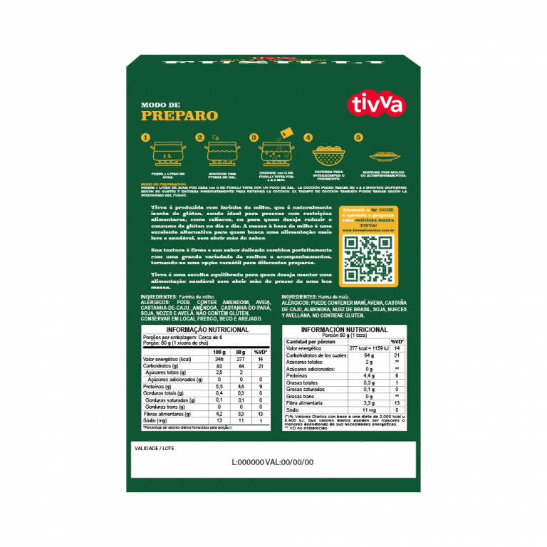 Tivaa Fusilli Original