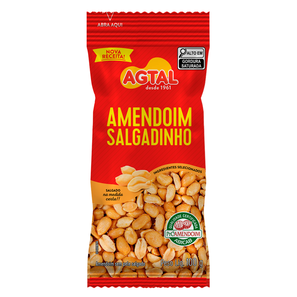 Amendoim Salgadinho Agtal 100g