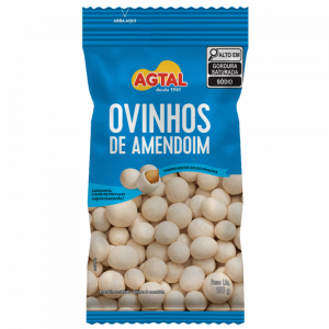 Nova embalagem Agtal 150g Ovinhos de amendoim