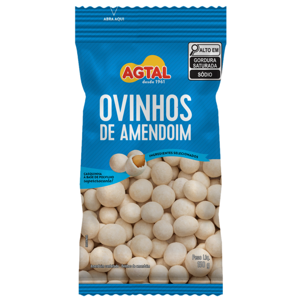 Ovinhos de Amendoim Agtal 150g