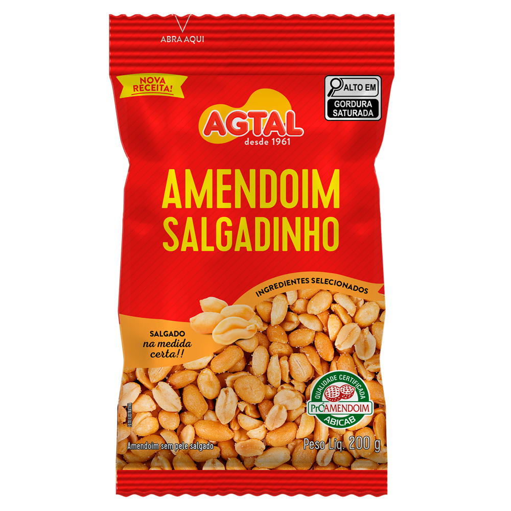 Amendoim Salgadinho Agtal 200g
