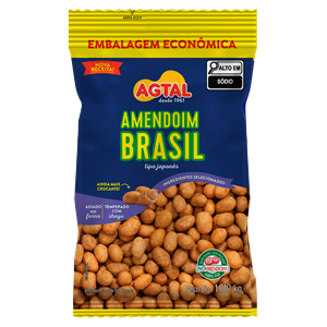 Nova embalagem Amendoim Brasil