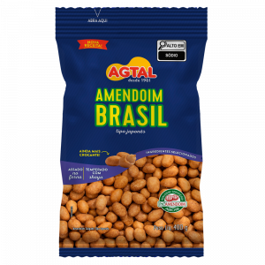 Nova embalagem Amendoim Brasil 400g