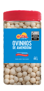 Nova embalagem Ovinhos de Amendoim 300g