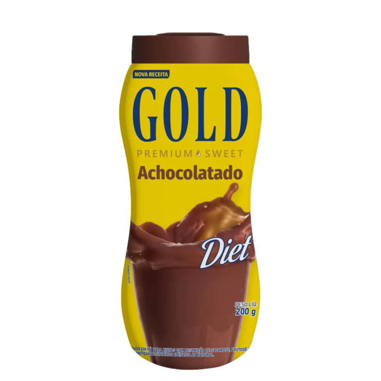 Achocolatado em pó diet Gold 200g