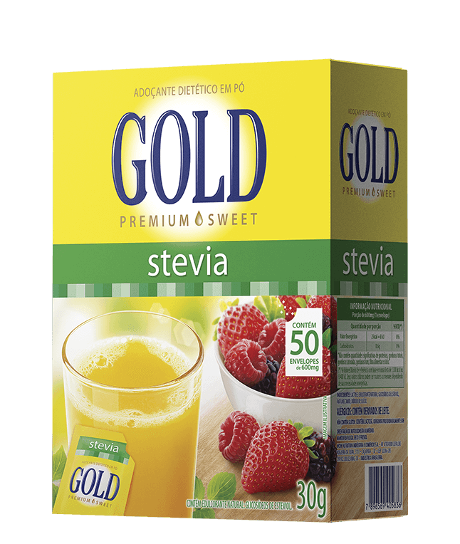 Imagem Gold Stevia | Caixa + Sachê | Galeria 02 | Enova Foods