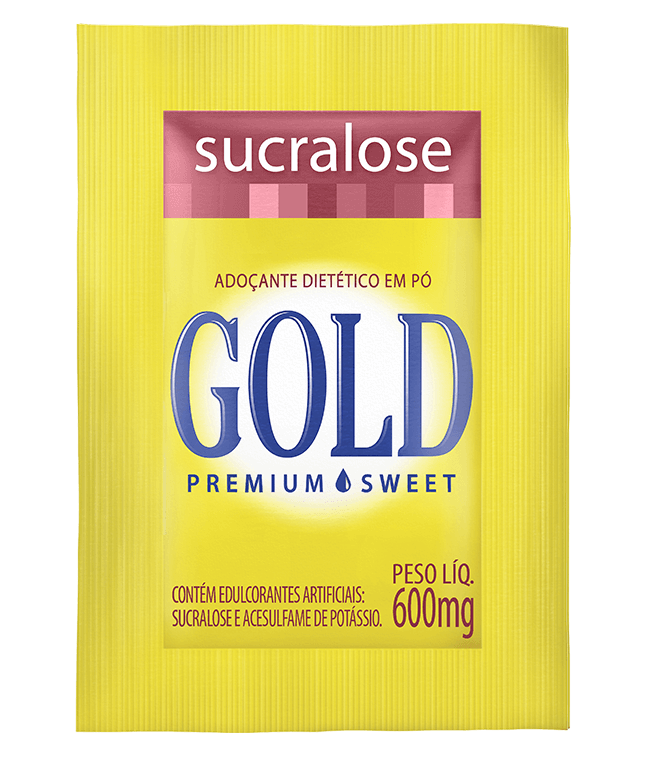 Imagem Gold Sucralose Pó 0,6g | Enova Foods