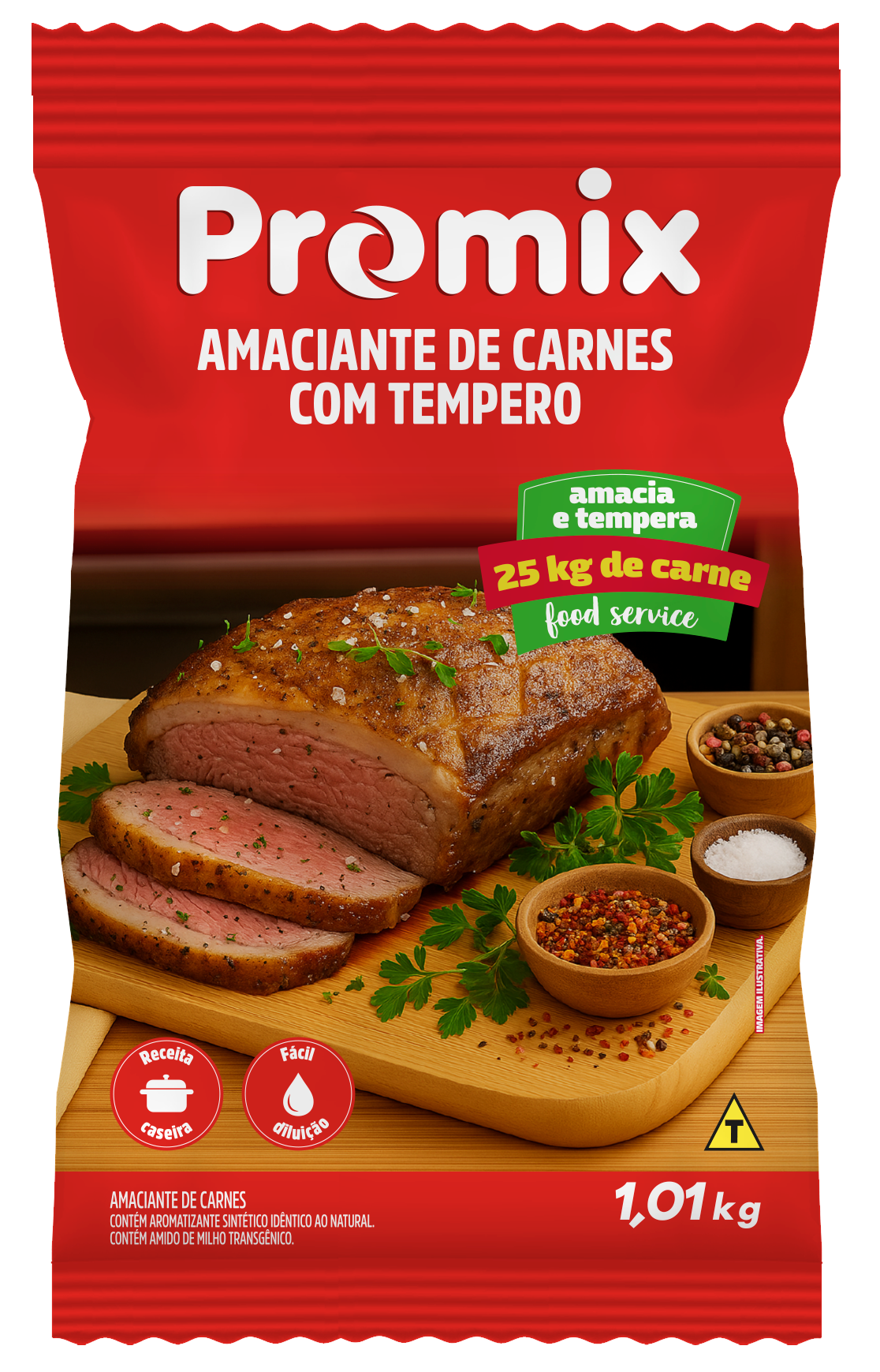 Amaciante de carne - Frente