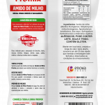 Amido de milho - Verso