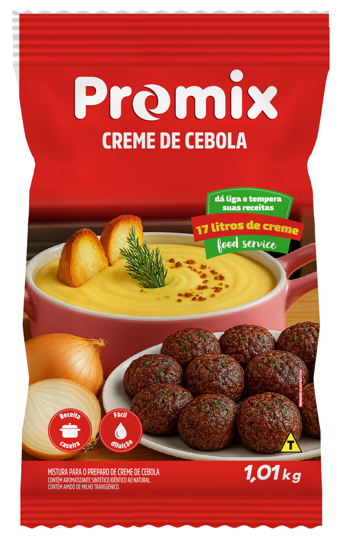 Creme de cebola - Frente