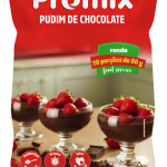 Pudim de chocolate - Frente
