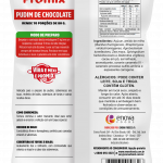 Pudim de chocolate - Verso